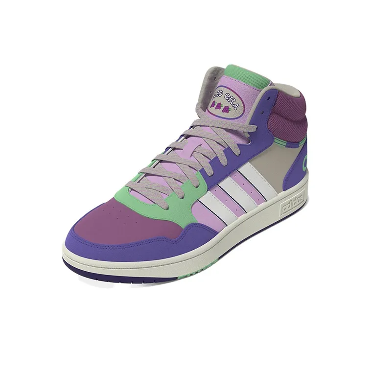 Adidas Hoops 3.0 Mid 'Purple Pink' Women's-2