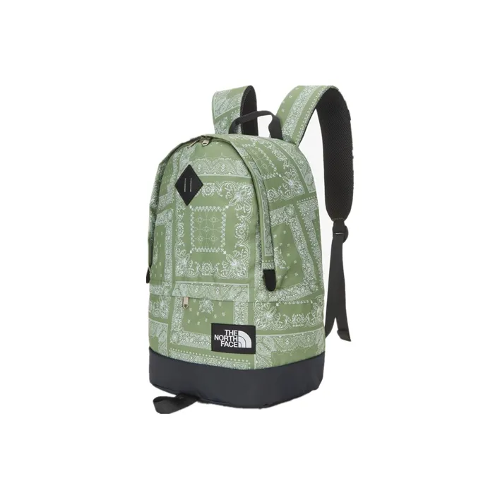 THE NORTH FACE Polyester Backpack Medium Size Unisex Green-1