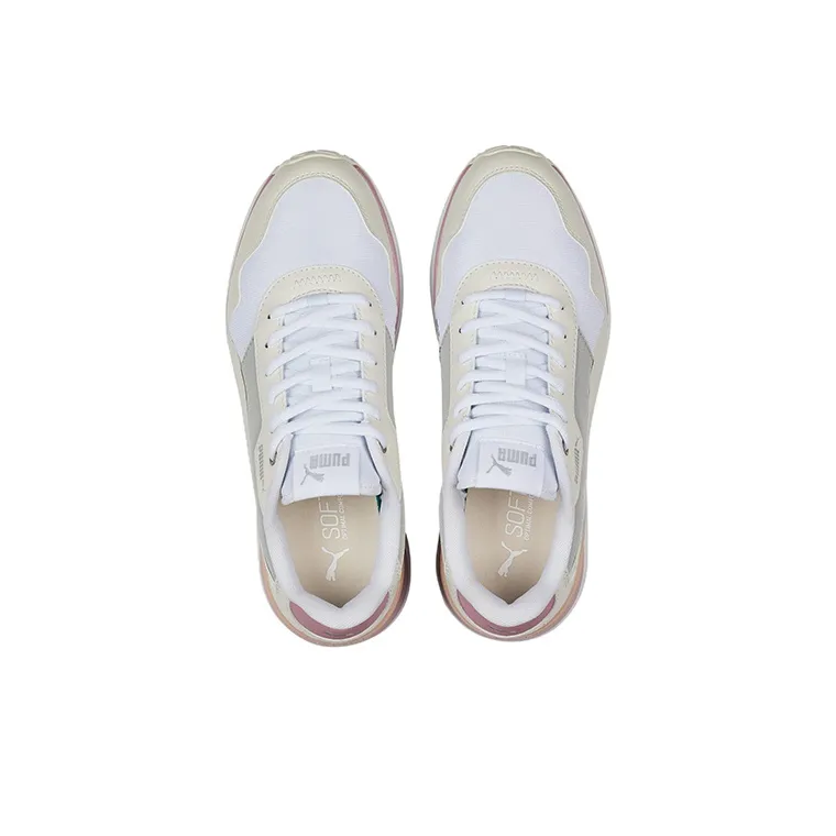PUMA R78 Voyage 'White Gray Pink' Women's-3
