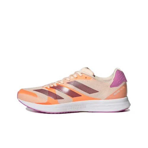 Adidas Adizero RC 4 Running Shoes Men Low-Top Orange/White