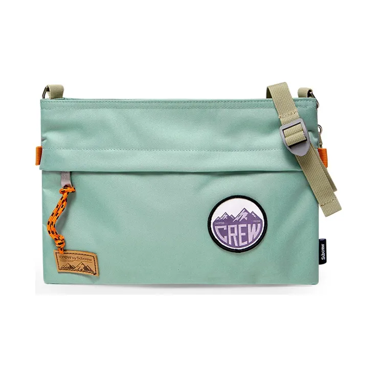 Subcrew Polyester Envelope Bag Shoulder Bag Crossbody Bag Unisex Green-0