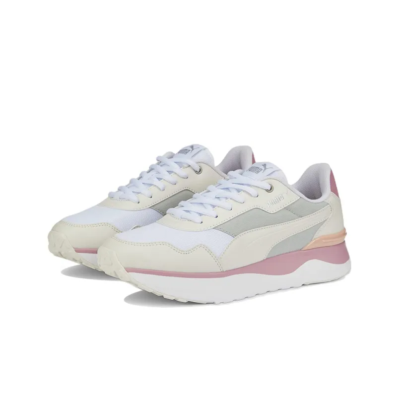 PUMA R78 Voyage 'White Gray Pink' Women's-2