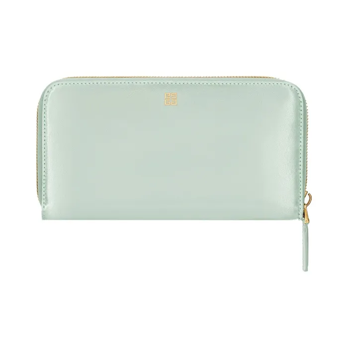 Givenchy Antigona Cow Leather Wallet Women's Light Green-1