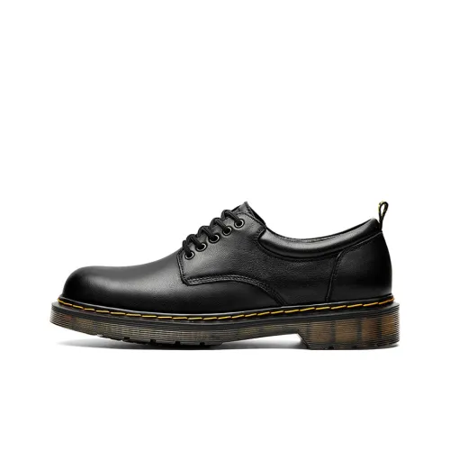 Jeep Dress Shoes Men Low-Top Black