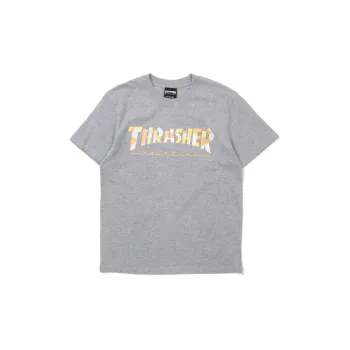 Thrasher FW22 T-Shirt Japan Version Unisex Gray
