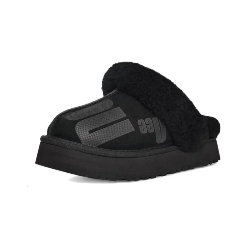 UGG Disquette Stylish Sandals Women's Black-1