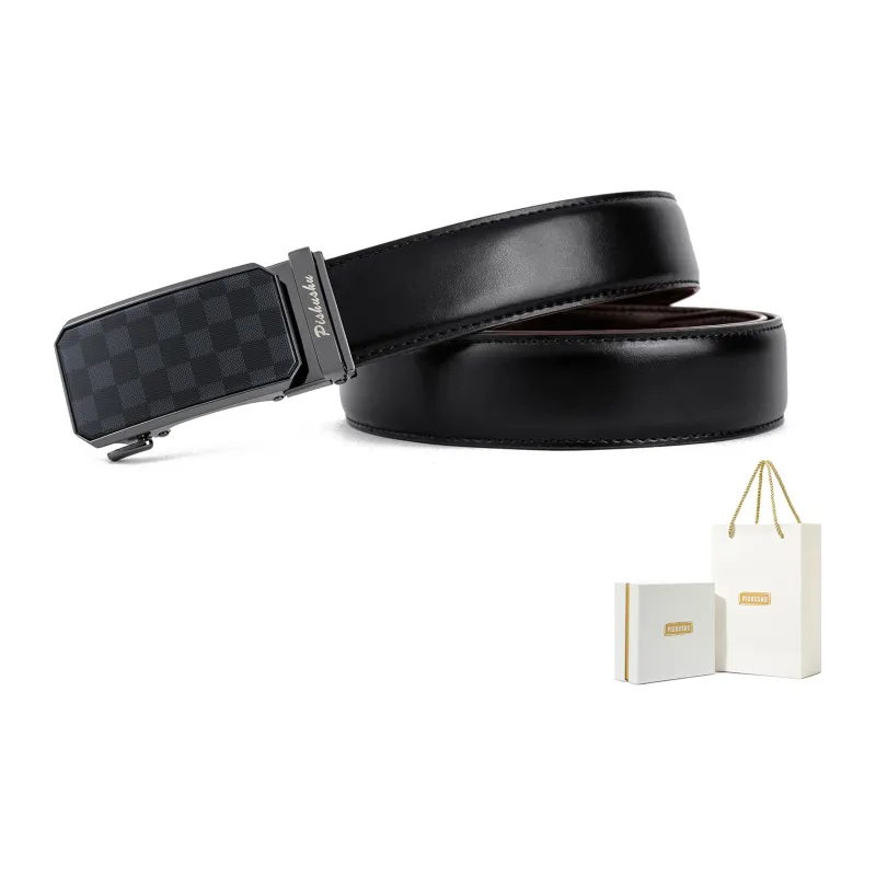 PISHUSHU Leather Belts Men-6
