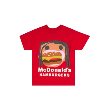 Travis Scott SS22 T Shirt Men's Red