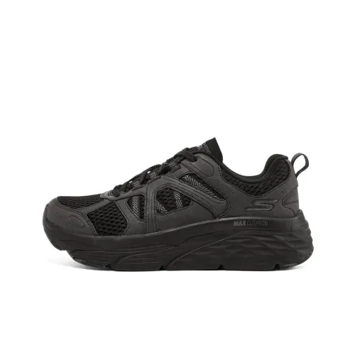 Skechers Max Cushioning Running Shoes Women's Low-Top Black