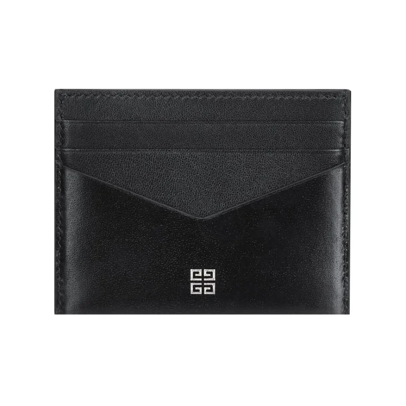 Givenchy Antigona Cow Leather Card Holder Women's Black-2