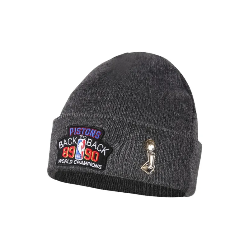 Mitchell Ness Beanies Unisex Gray-2
