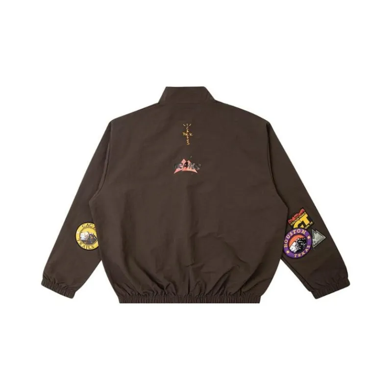 Travis Scott Jackets Men Brown-1