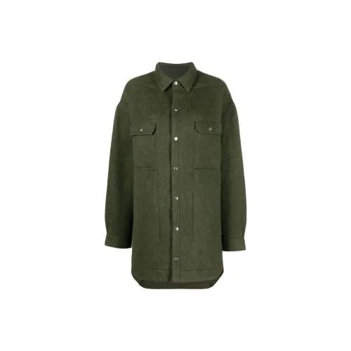 Rick Owens DRKSHDW Jackets Women's Army Green