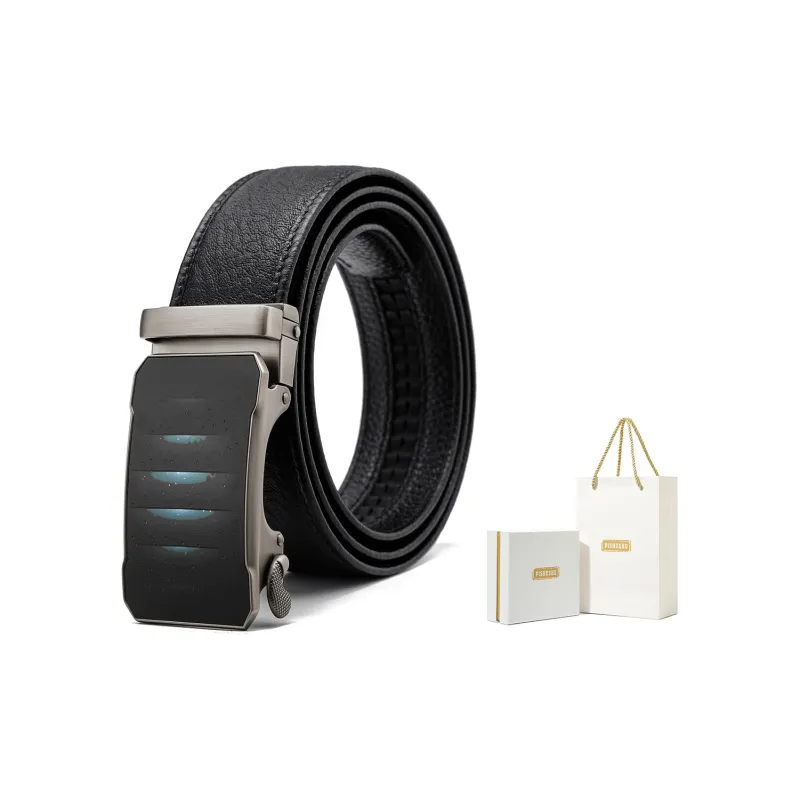 PISHUSHU Leather Belts Men-7