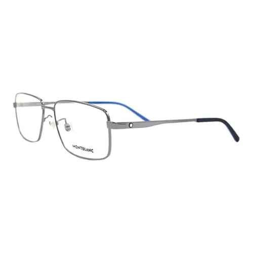 MONTBLANC Eyeglass Frames Men Metal Gray