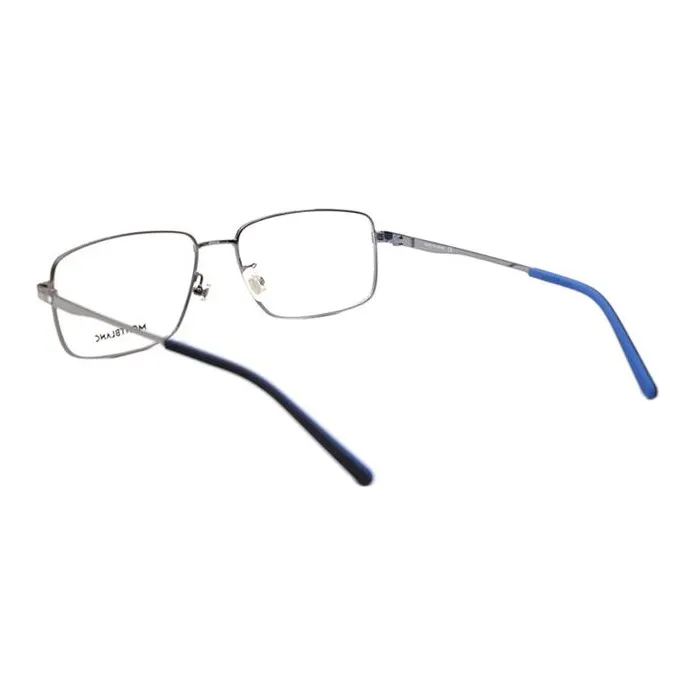 MONTBLANC Eyeglass Frames Men Metal Gray-1