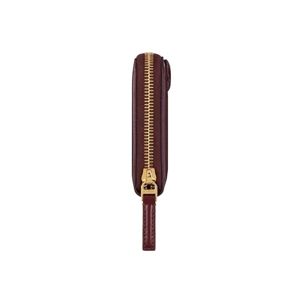 Givenchy Antigona Cow Leather Wallet Women's Burgundy-2