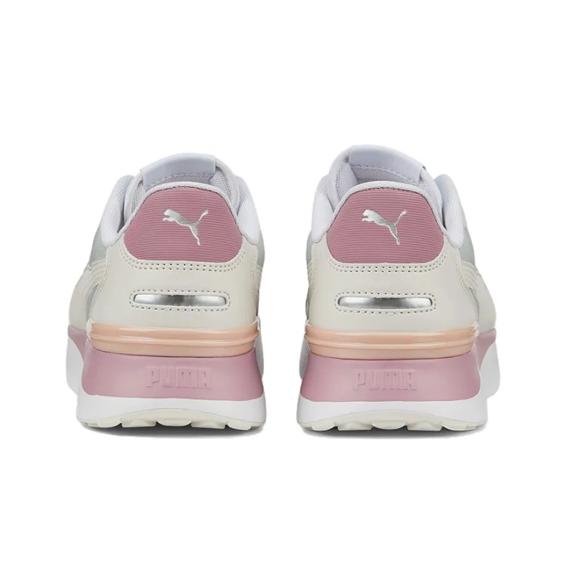 PUMA R78 Voyage 'White Gray Pink' Women's-4