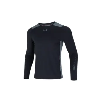 Under Armour Long Sleeved T Shirt Men's Black
