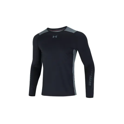 Under Armour Long Sleeved T Shirt Men's Black