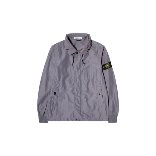 STONE ISLAND Jackets Men Purple