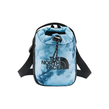 THE NORTH FACE Fabric Crossbody Bag Regular Unisex Blue Camouflage