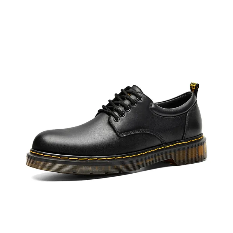 Jeep Dress Shoes Men Low Top Black-1