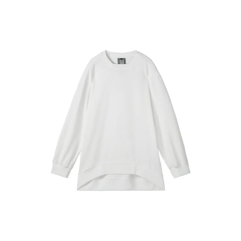 NORVINCY Loose Fit Casual Outerwear Solid Color Sweatshirt Unisex-3