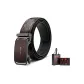 Brown Strap with Gunmetal Buckle+Premium Box