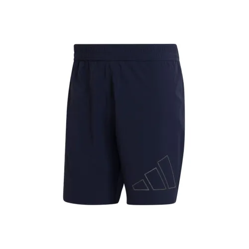 Adidas Casual Shorts Men Navy Blue