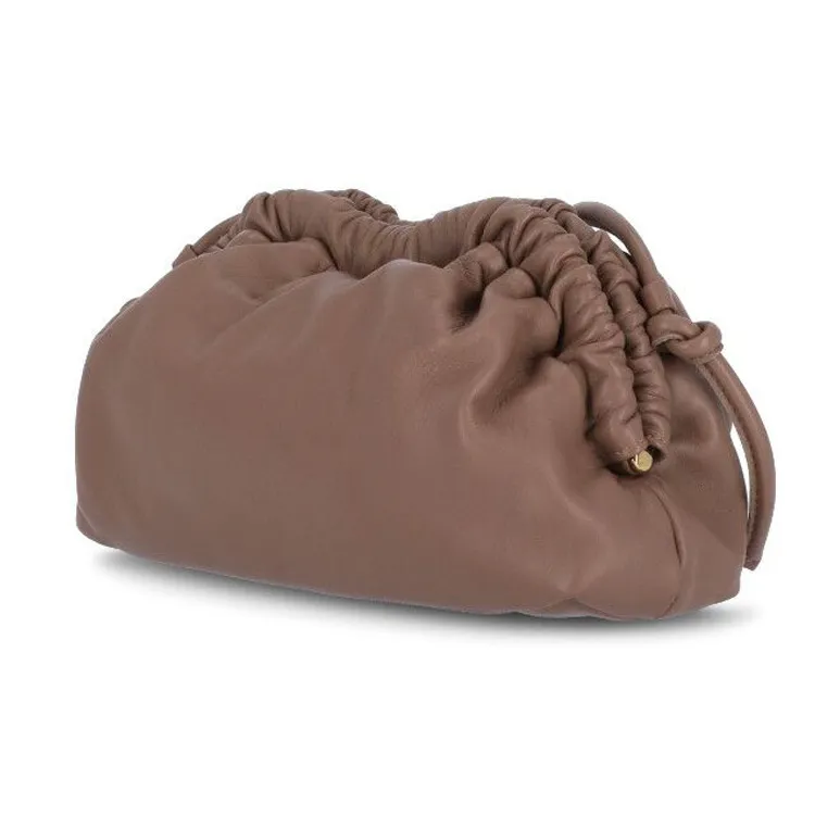 MANSUR GAVRIEL Lambskin Cloud Bag Handheld Crossbody Bag Shoulder Bag Women's Brown-2