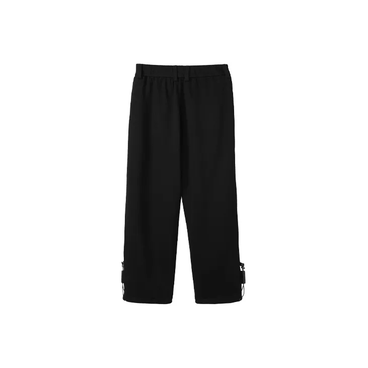 NORVINCY Western Elastic String Elastic Cuff Casual Pants Unisex-2