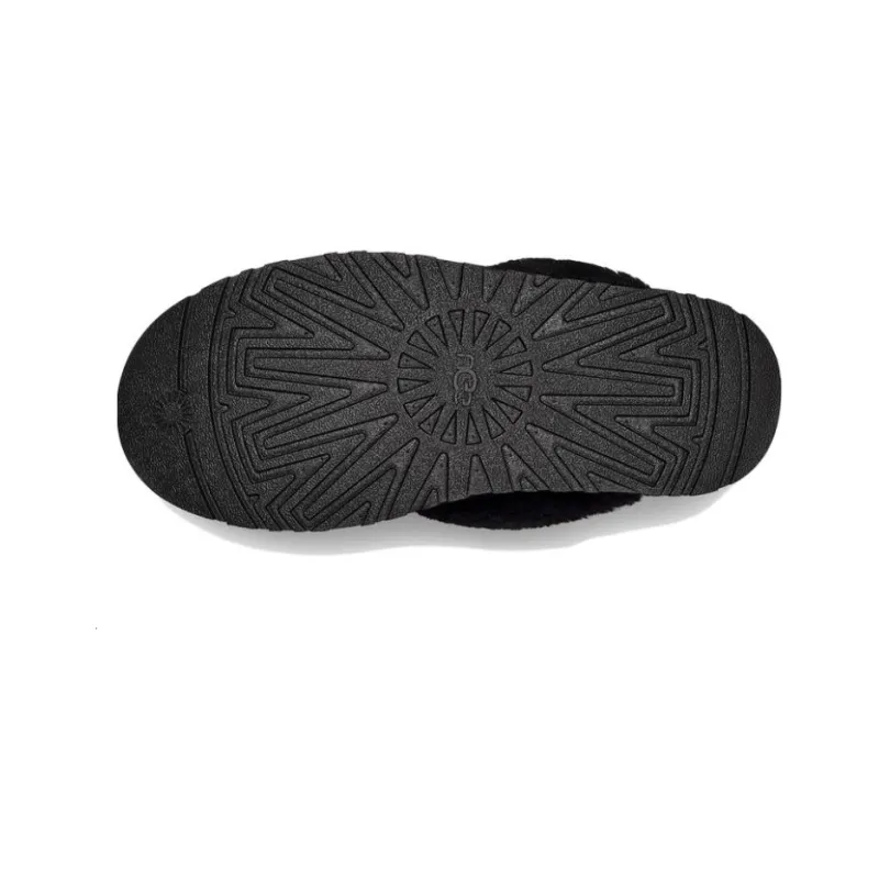 UGG Disquette Stylish Sandals Women's Black-4