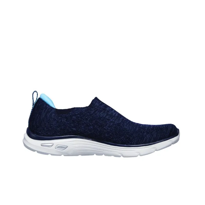 Skechers ARCH FIT VISTA Low-Top Casual Running Shoes Women's Blue-1