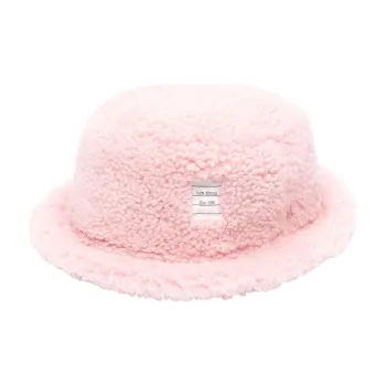 THOM BROWNE· Cotton Bucket Hats Men's Pink