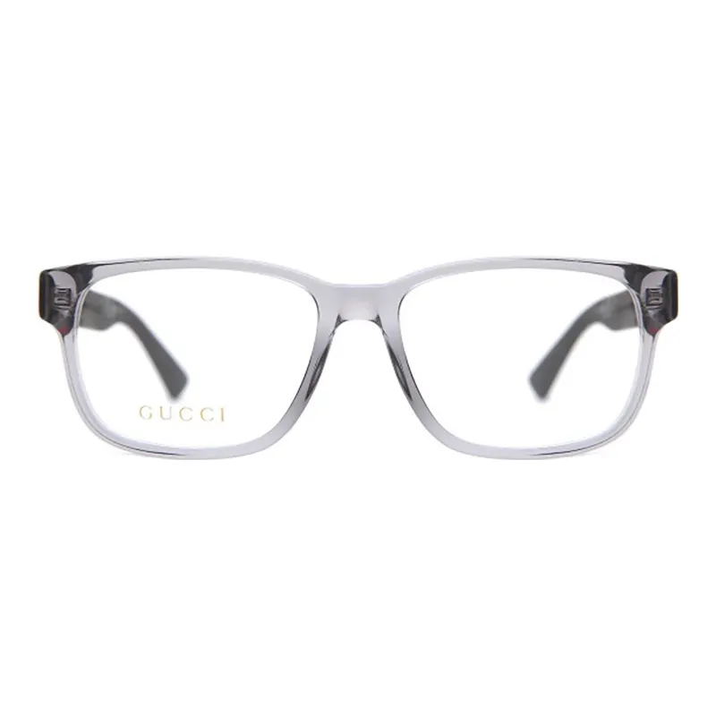 GUCCI Eyeglass Frames Men Gray-1