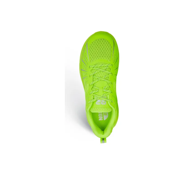 R2 REALRUN Cushioned Slip-Resistant Rebound Low-Top Running Shoes Unisex Neon Green-3