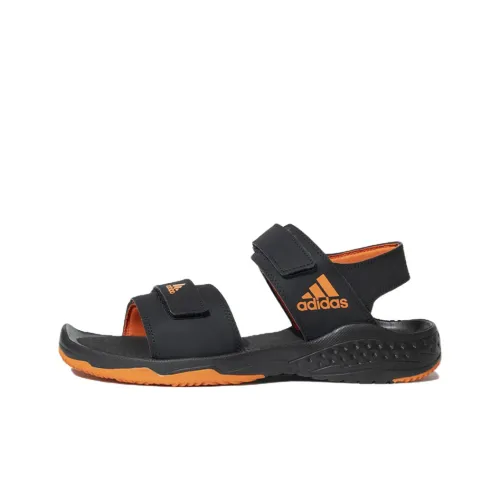 Adidas Victeez Beach Sandals Men Black/Orange