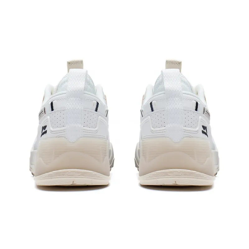 LiNing Glittering Star 1.5 Speed Star 1.5 Low Top Skateboard Shoes Men's Mist White-3