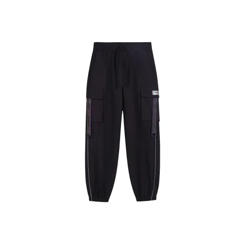 Snoopy X Fun Suit Trousers Men Black