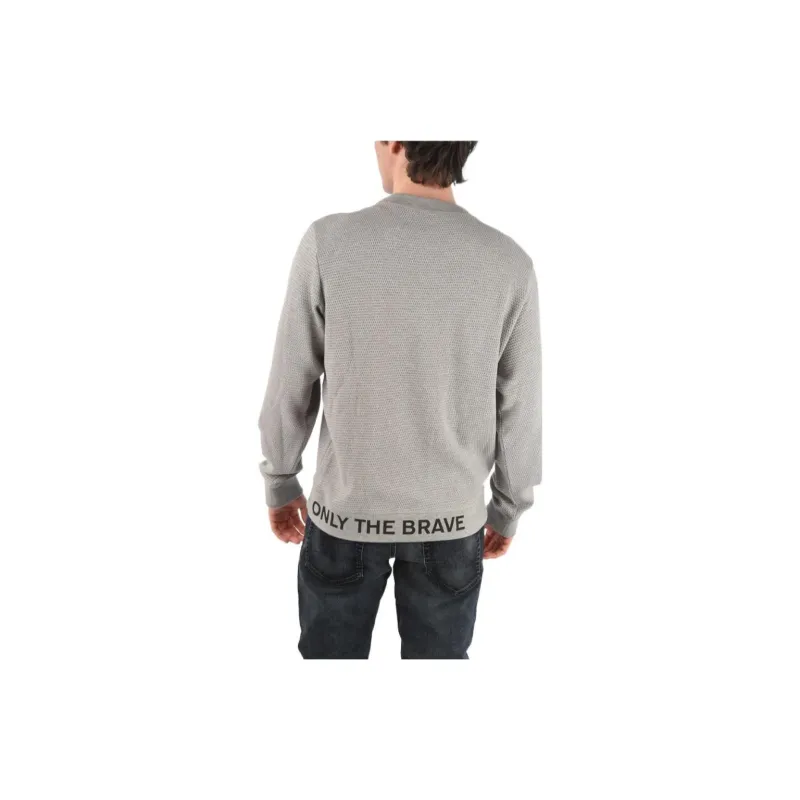 DIESEL Sweaters Men Gray-1