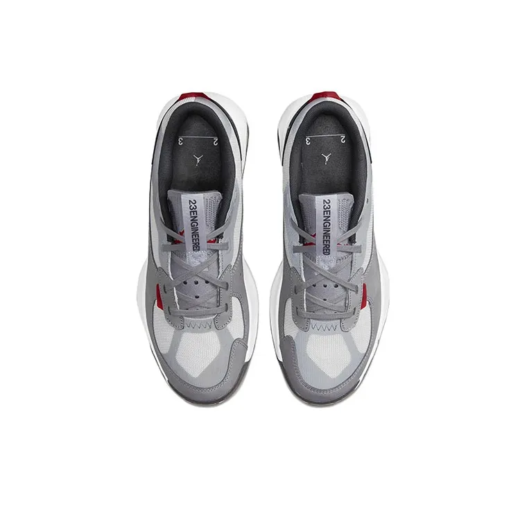 Jordan Air 200E Cement Grey University Red-3