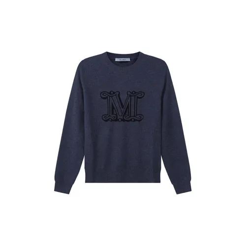 MaxMara Cashmere Sweaters Women's Dark Blue