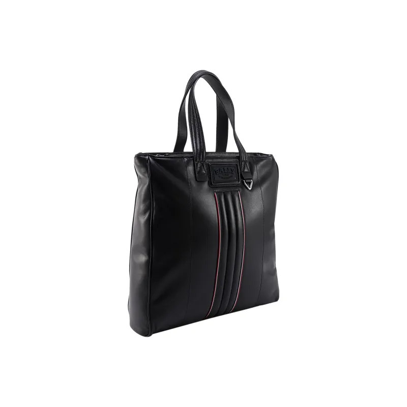 BALLY Leather One Shoulder Handbag Men's Black-1