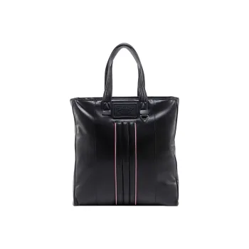 BALLY Leather One Shoulder Handbag Men's Black