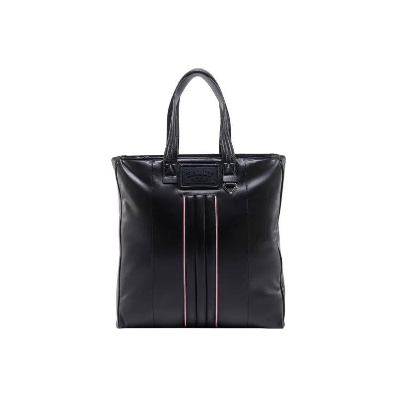 BALLY Leather One Shoulder Handbag Men's Black-0