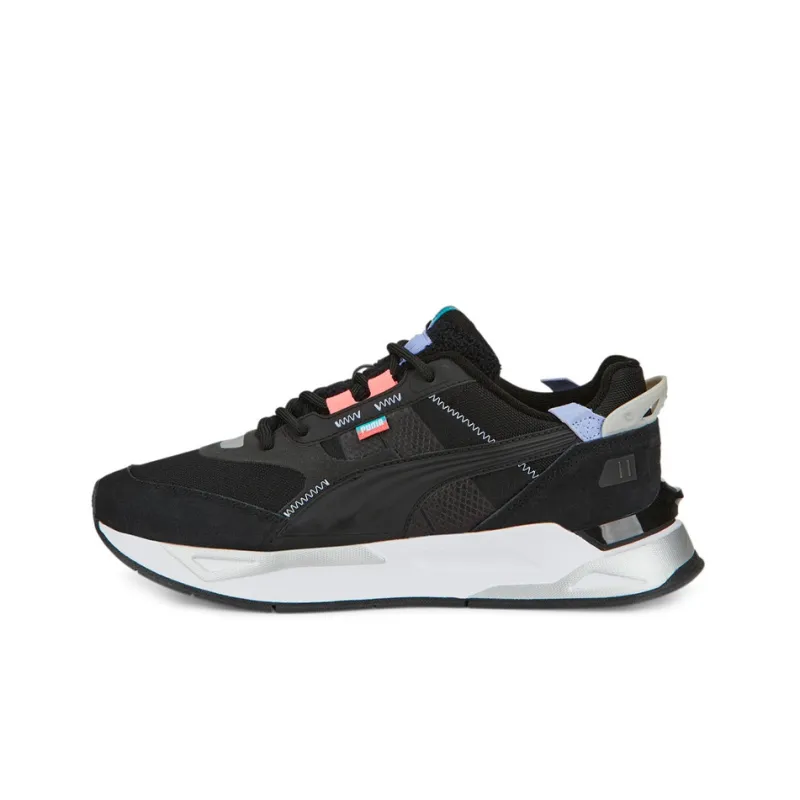 PUMA Mirage Sport Tech Fandom Evolution Cushioning Anti-Slip And Wear-Resistant Low-Top Casual Shoes Unisex Black White-0
