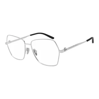 Balenciaga Eyeglass Frames Unisex Silver