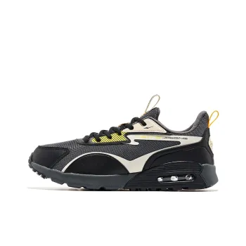 Erke Low Top Running Shoes Men's Carbon Gray Sunlight Yellow Unbleached Original