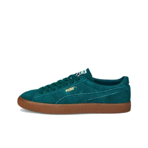 PUMA Suede VTG Hairy Suede Green Gum